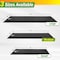 Wakeman Treadmill Mat - 30x72in Home Gym Equipment Pad - 5mm Exercise Mat for Elliptical or Bike by 80-5218 - alternate 5